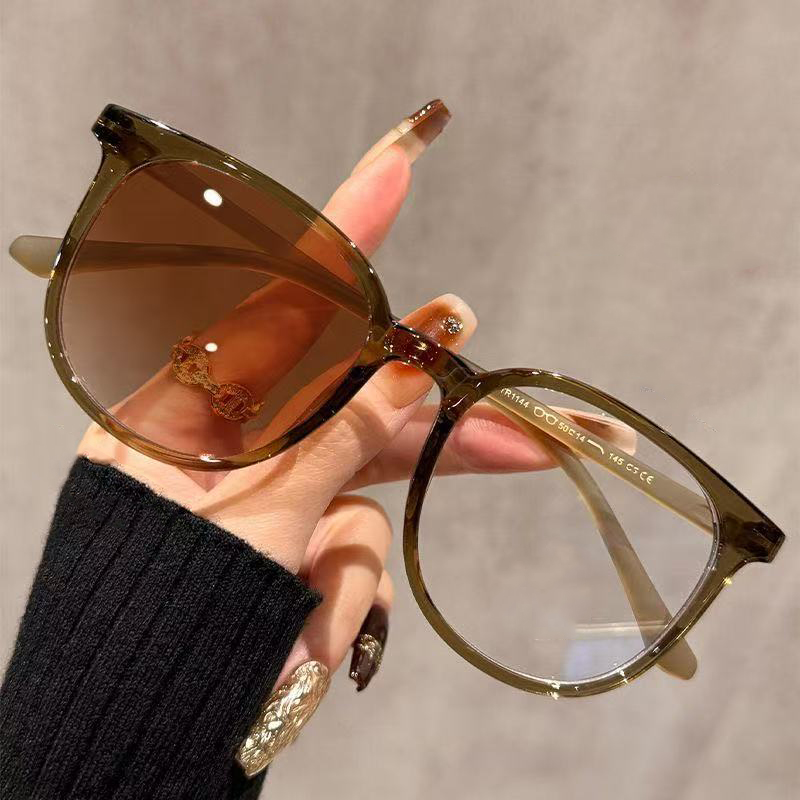 Gaming Glasses Tinted - 포토크로믹 블루라이트 차단 안경 사각형 컴퓨터