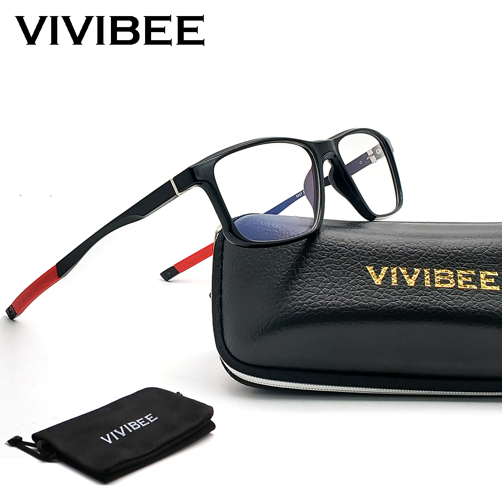 Gaming Glasses Tinted - VIVIBEE 스포츠 남성용 블루 라이트 차단