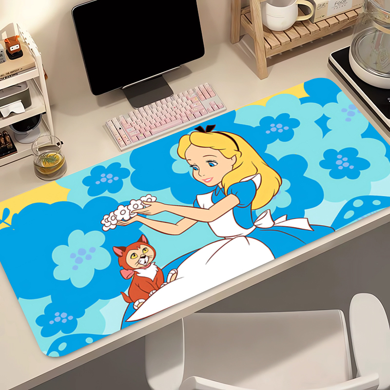 Gaming Accessories For Gaming Desk - 90x40cm 마우스 패드 A-이상한 나라의 앨리스