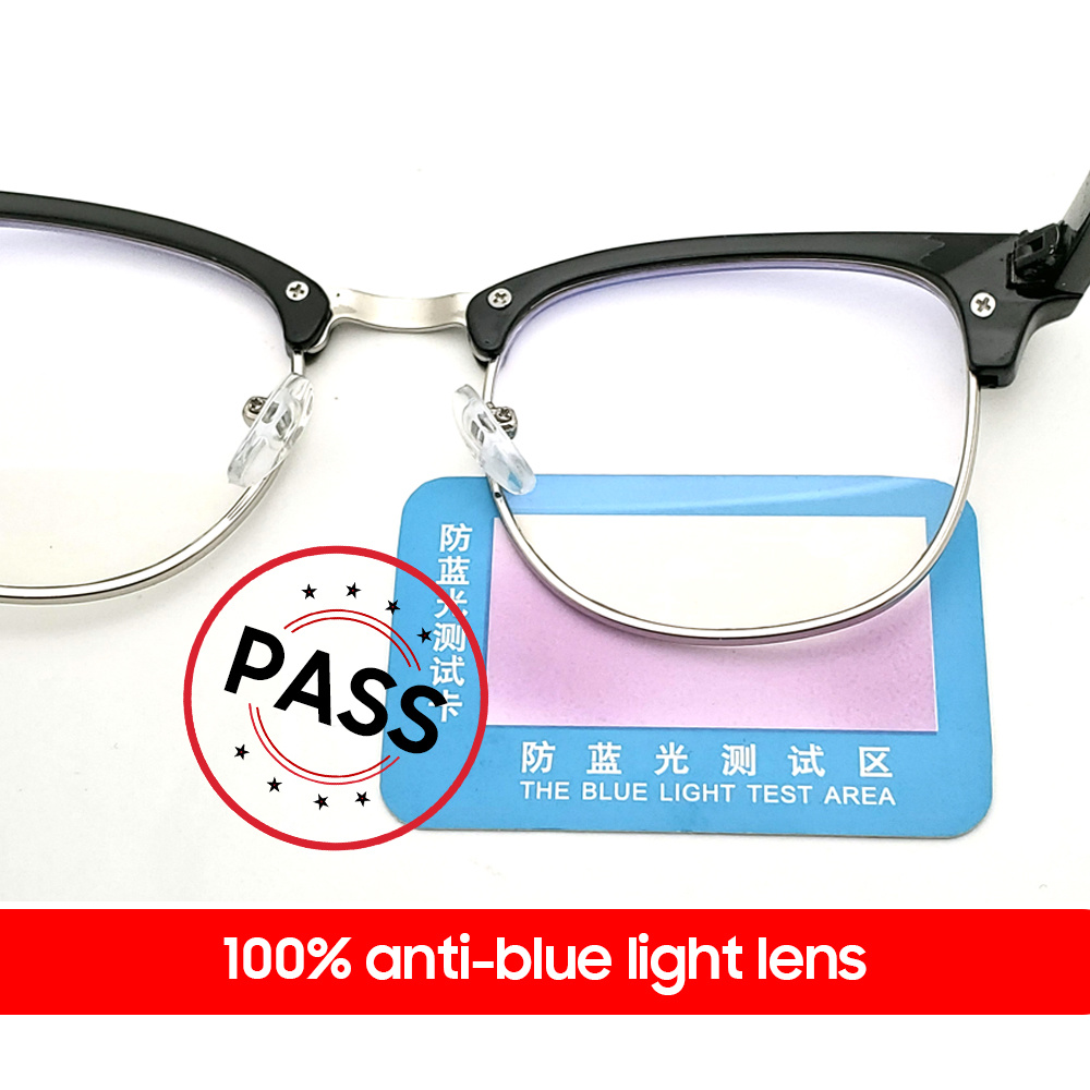클래식 스퀘어 무테 안티 블루 라이트 차단 한국 눈 안 - Gaming Glasses Tinted 리뷰 및 가격