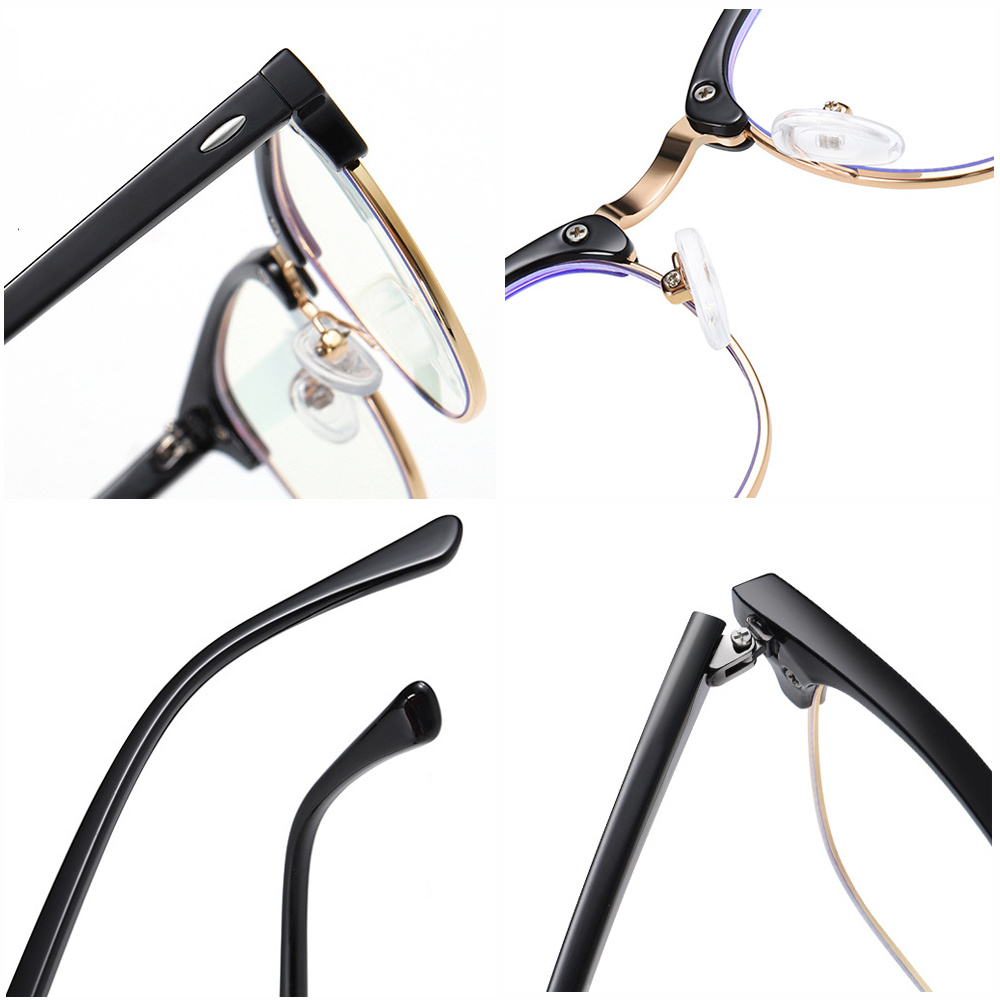클래식 스퀘어 무테 안티 블루 라이트 차단 한국 눈 안 - Gaming Glasses Tinted 리뷰 및 가격