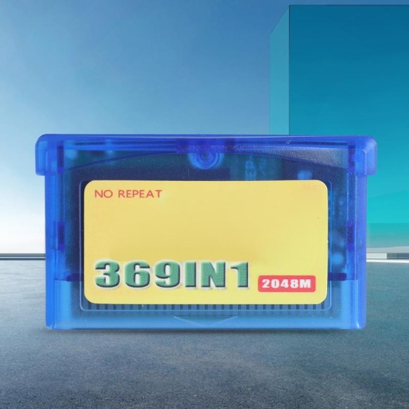 369 in 1 영어판 게임 카드 비디오 게임 카트리지 - Gaming Accessories Best 리뷰 및 가격