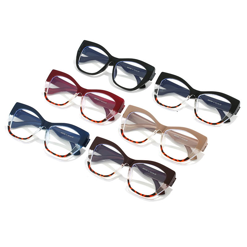 새로운 여성용 대형 프레임 캣아이 블루라이트 차단 안경 - Gaming Glasses Tinted 리뷰 및 가격