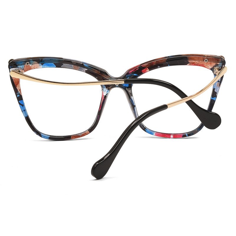 빈티지 X 캣아이 메탈 라지 프레임 블루라이트 차단 안 - Gaming Glasses Tinted 리뷰 및 가격