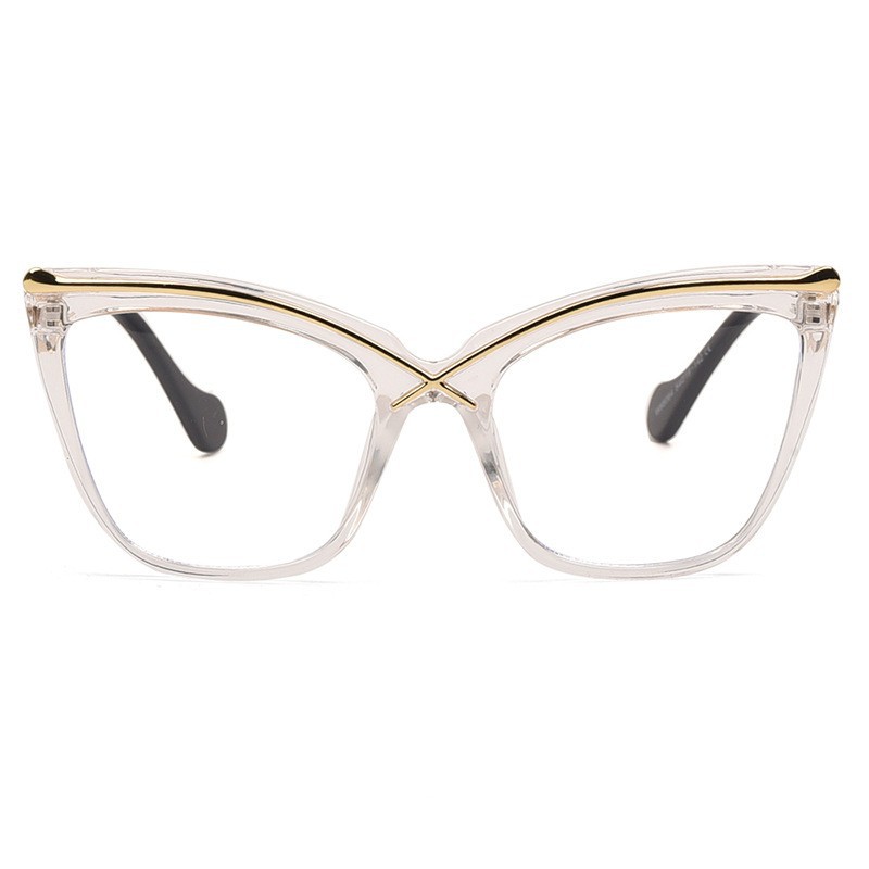 빈티지 X 캣아이 메탈 라지 프레임 블루라이트 차단 안 - Gaming Glasses Tinted 리뷰 및 가격