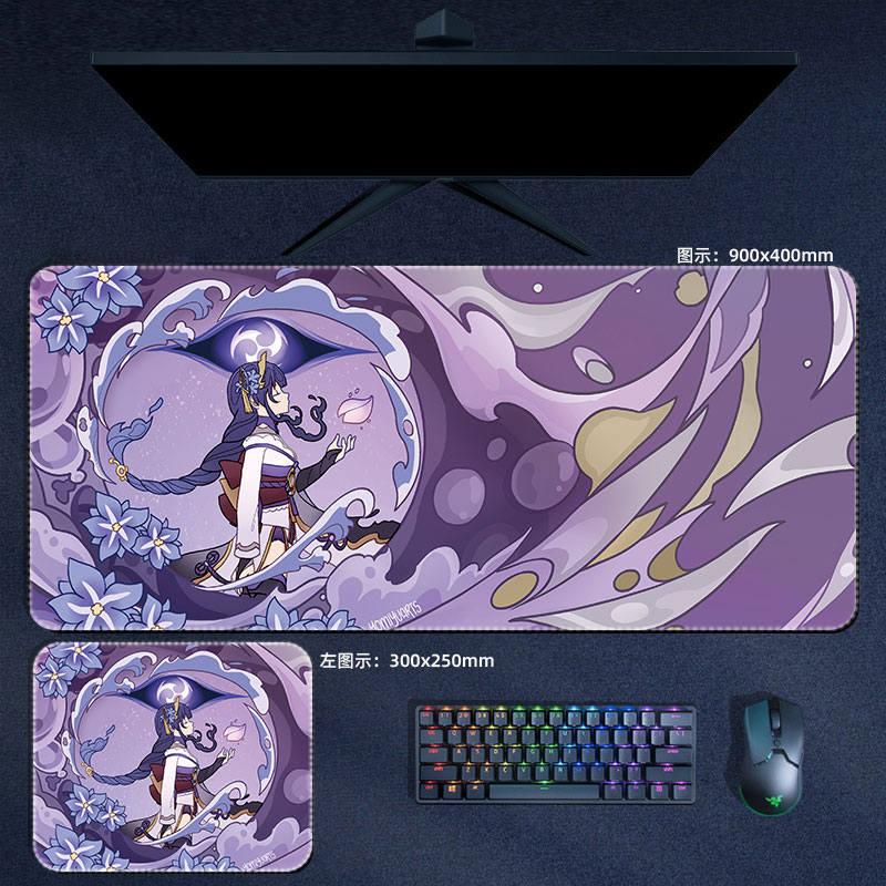 Anime Genshin Impact 마우스 패드 Hu - Gaming Accessories For Gaming Desk 리뷰 및 가격