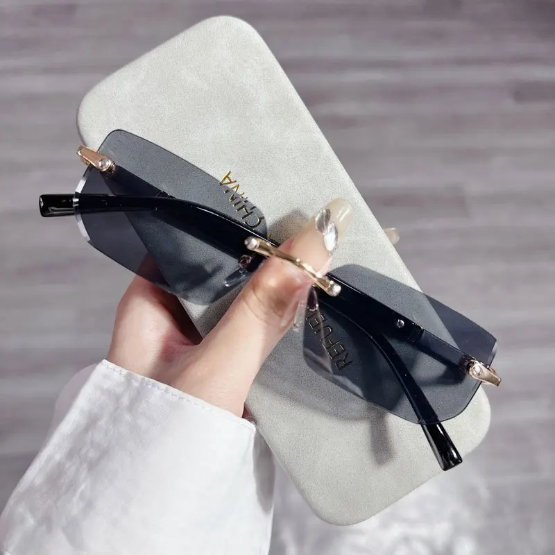 패션 직사각형 선글라스 남성 여성 블루라이트 차단 눈  - Gaming Glasses Tinted 리뷰 및 가격