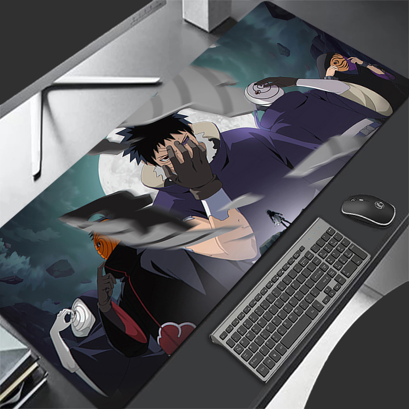 마우스 패드 애니메이션 카페 라지 나루토 오비토 우치하 - Gaming Accessories For Gaming Desk 리뷰 및 가격