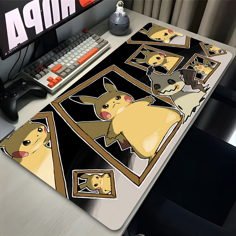 게이머 마우스 패드 대형 XXL P-포켓몬 미미큐 키보 - Gaming Accessories Laptop 리뷰 및 가격