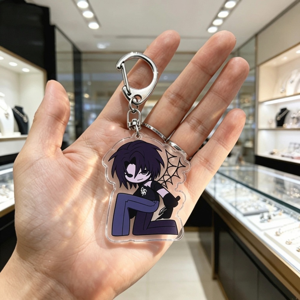 귀여운 만화 치비 키체인 액세서리 가방 참 장식품 무서 - Gaming Accessories Stand 리뷰 및 가격